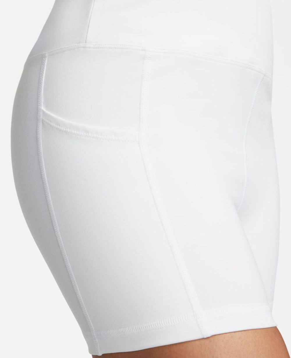 Женские Шорты теннисные Nike Dri-Fit Club 4" Short - белый