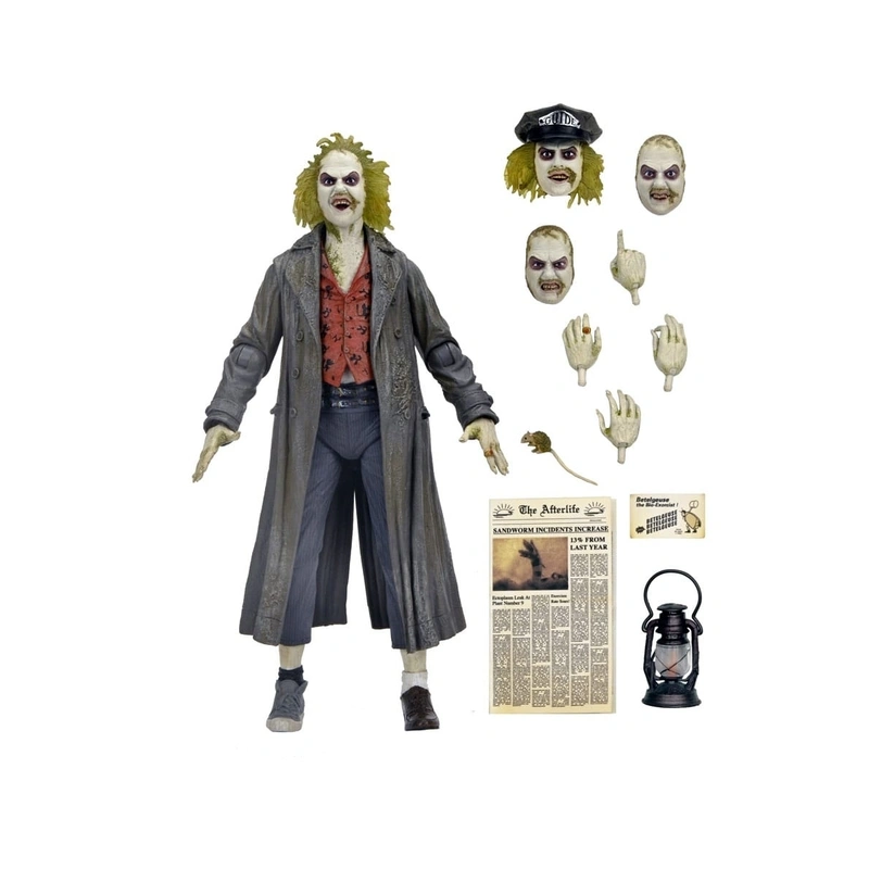 Фигурка NECA Ultimate Action Figure Beetlejuice: Tour Guide The Bio-Exorcist (УЦЕНКА)