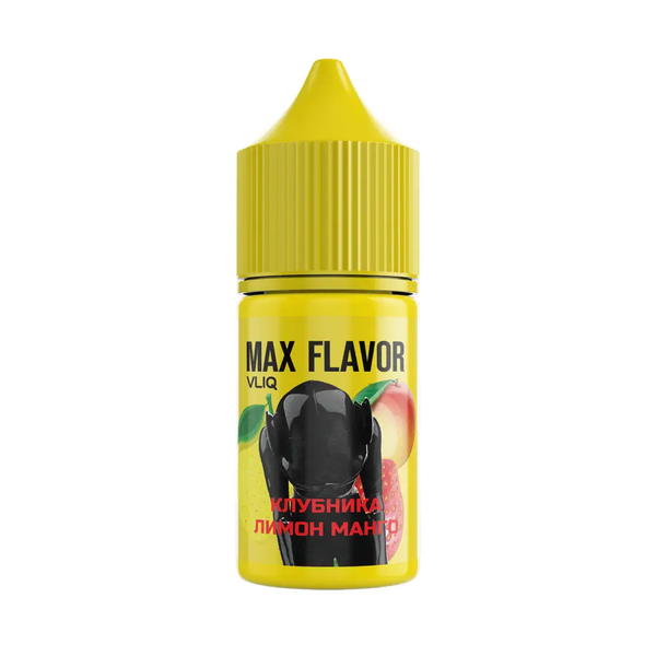 Купить VLIQ Max Flavor 27 мл - Клубника Лимон Манго (0 мг)