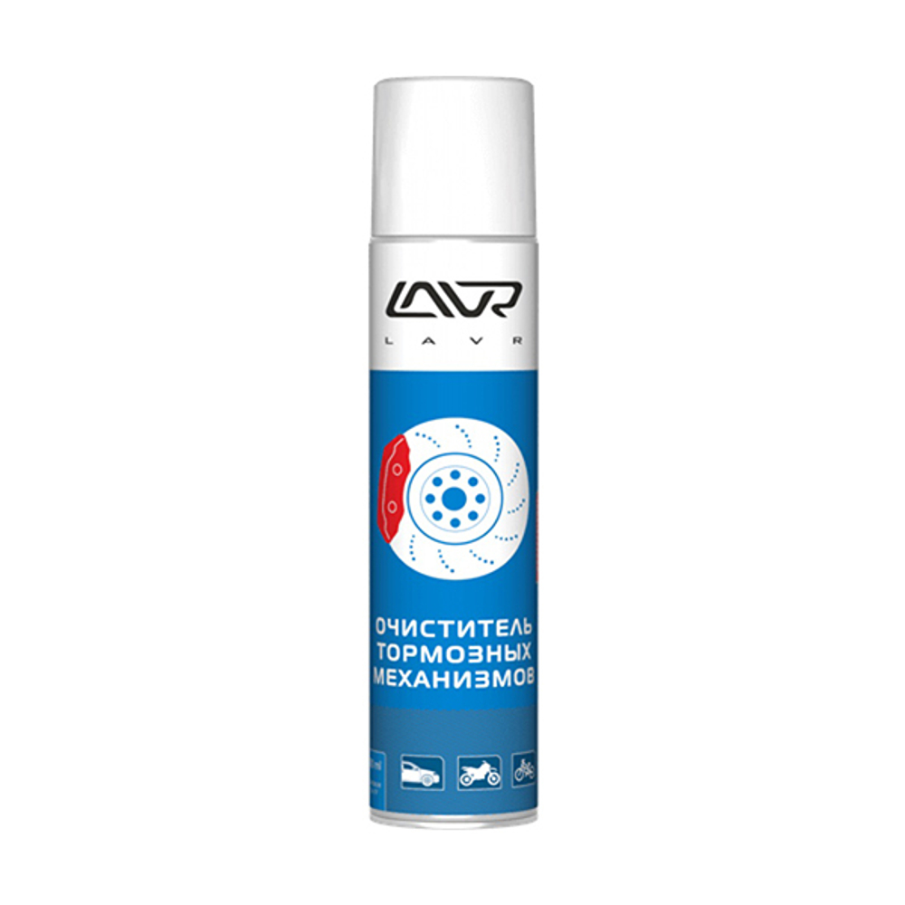 Очиститель тормозных дисков LAVR Brake disk cleaner 400 мл (аэрозоль) LN1495