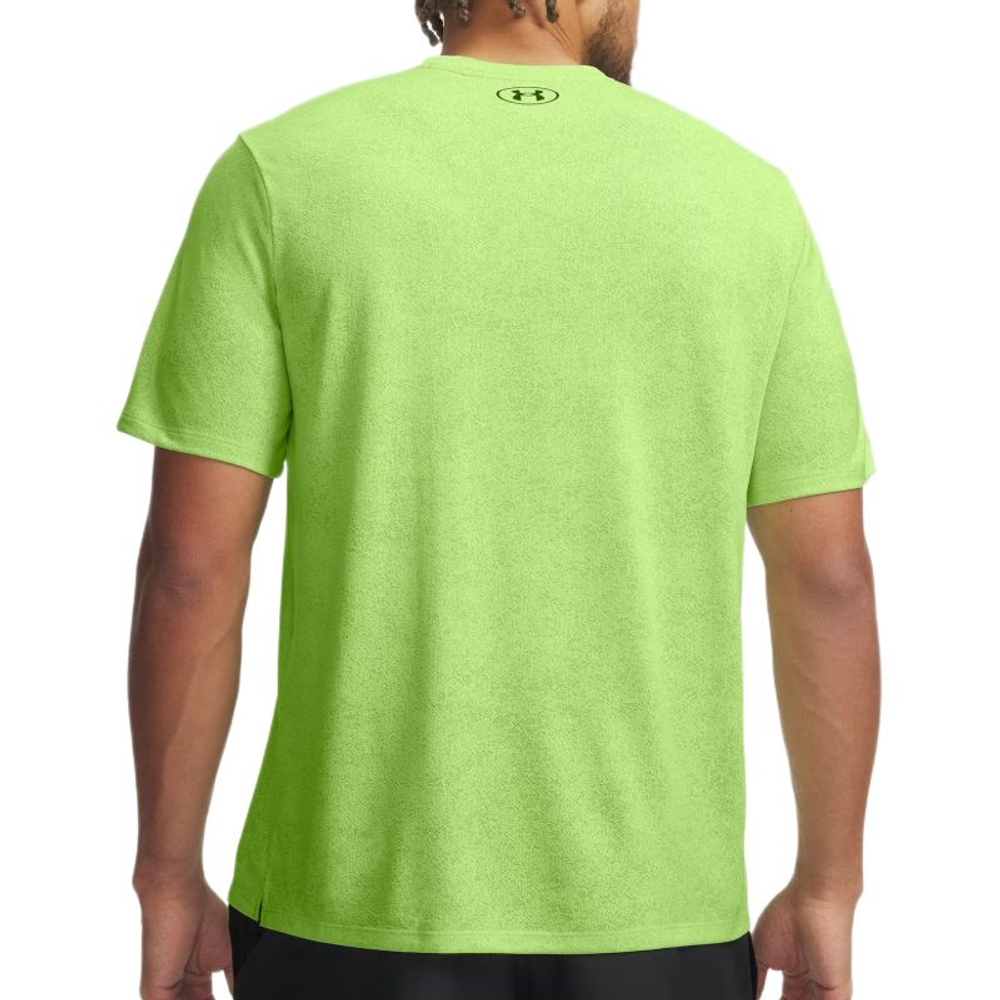 Мужская футболка Under Armour Tech Pixelate - rack green/black