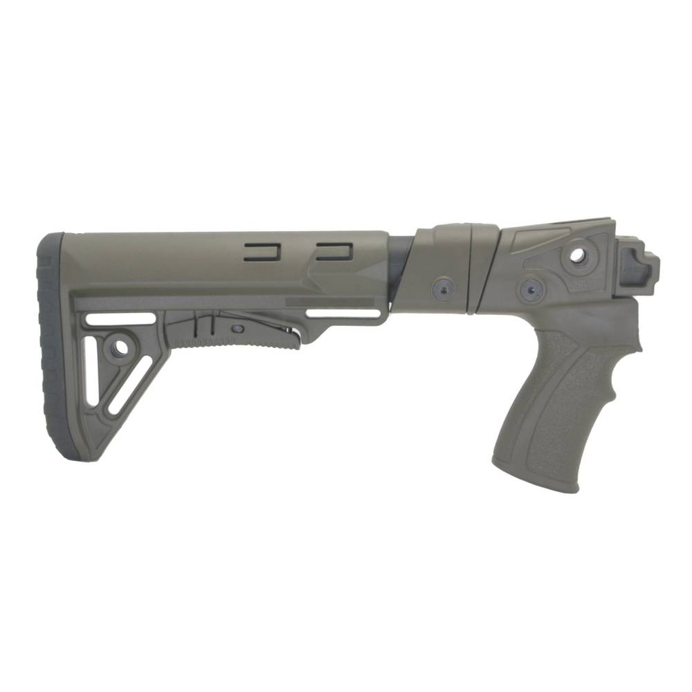 Складной приклад на Сайгу 410, DLG Tactical. Черный