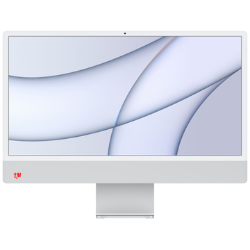 Apple iMac 24" Retina 4,5K, (M1 8C CPU, 8C GPU), 8 ГБ, 512 ГБ SSD, серебристый MGPD3RU/A