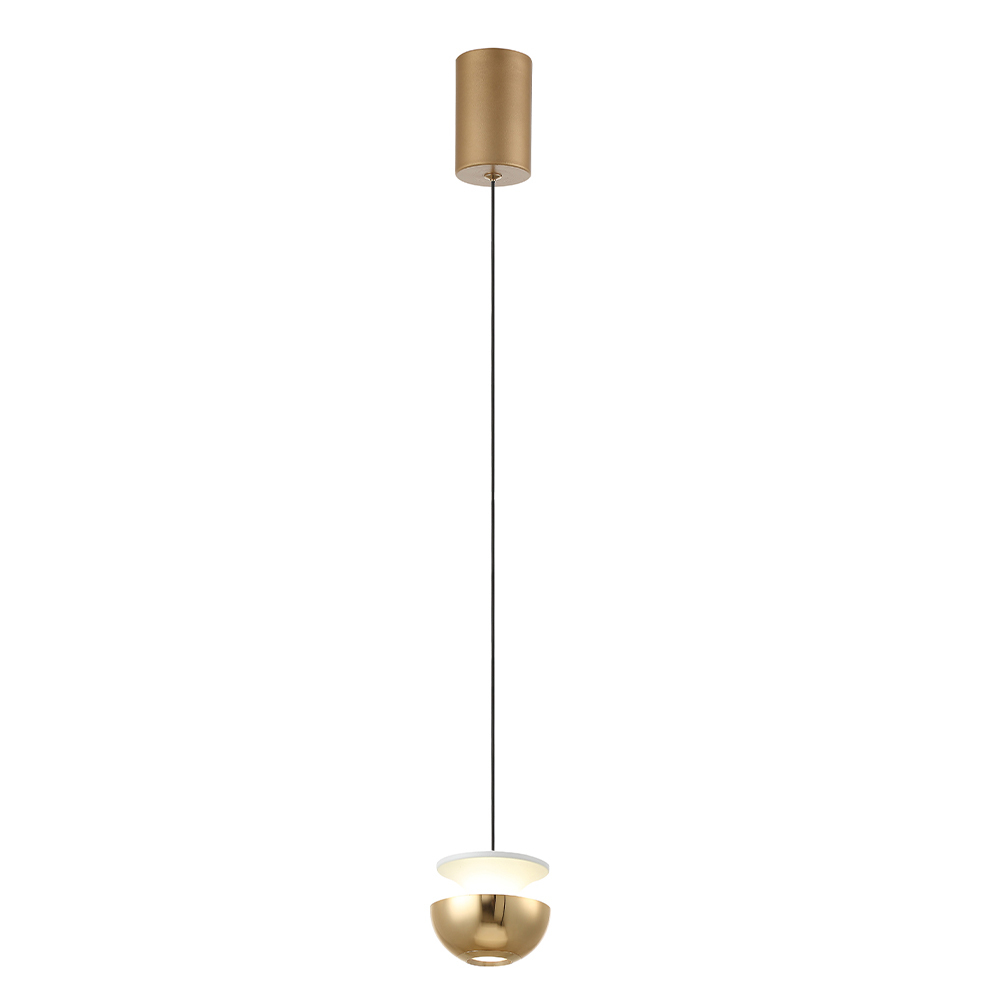Подвесной светодиодный светильник Crystal Lux ASTRA SP LED GOLD