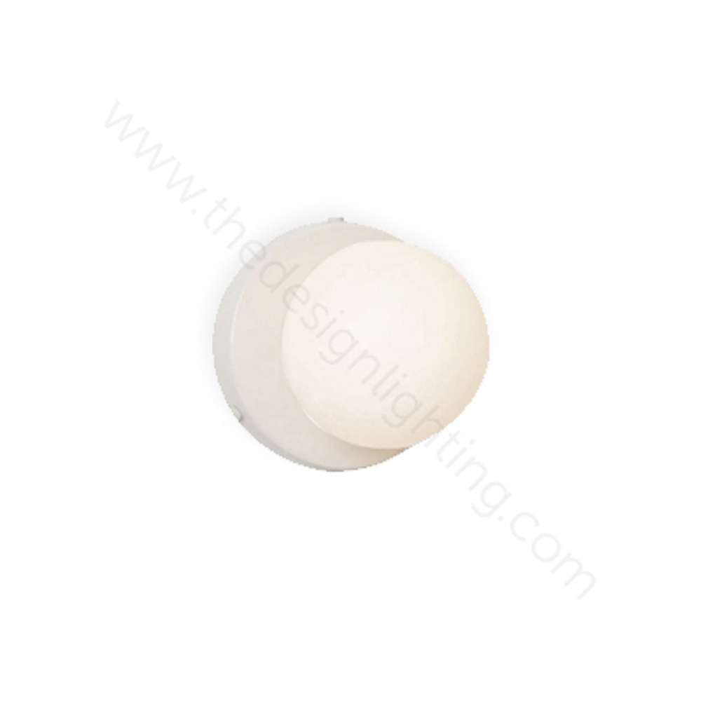 Wall lamp H1817 Orb Surface Mount (White)