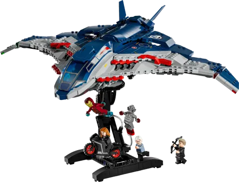 Конструктор LEGO Marvel 76325 Квинджет Мстители: Эра Альтрона