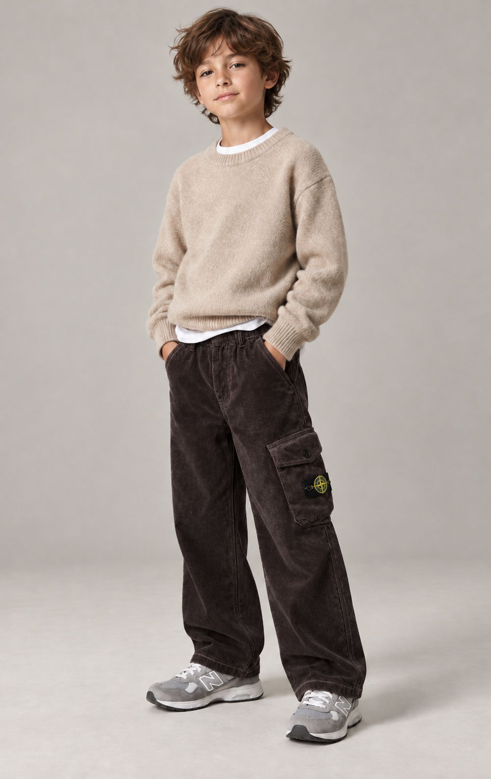 Вельветовые брюки Stone Island, 140