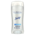 Secret, Clinical 72 HR, невидимый твердый дезодорант, полное очищение, 73 г (2,6 унции)