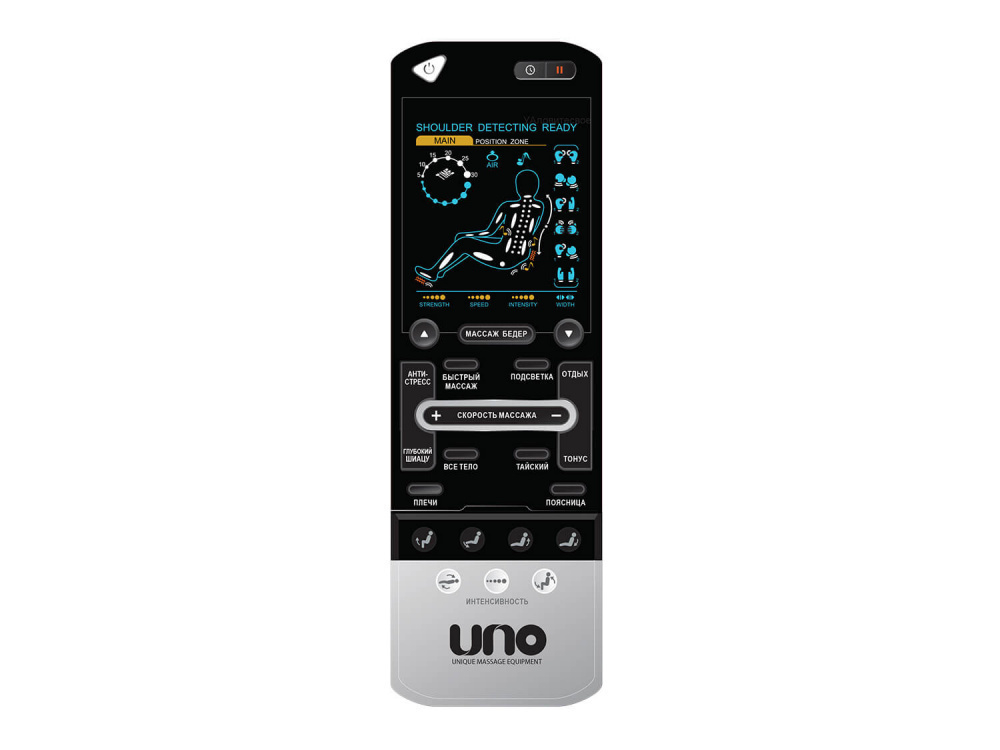 Массажное кресло UNO One Light UN361 Black