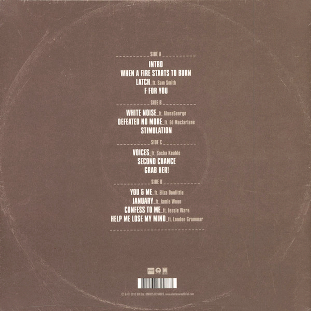 Disclosure / Settle (2LP)