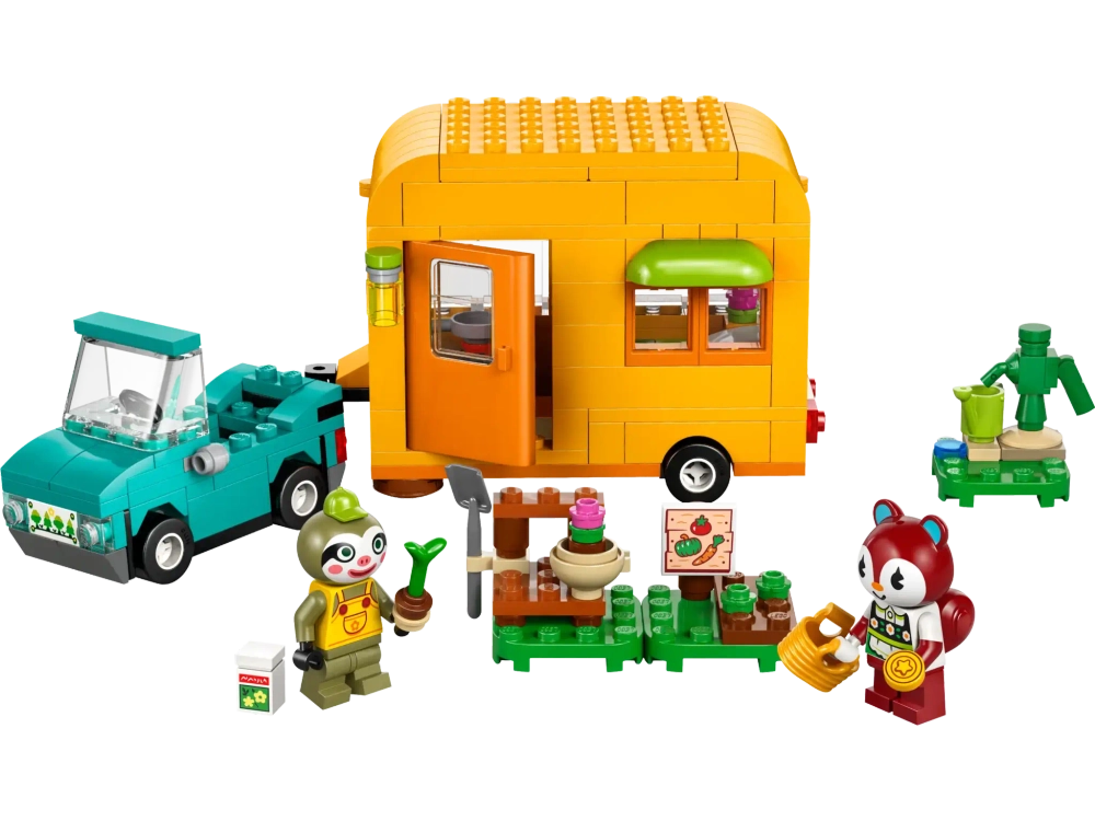 Конструктор LEGO Animal Crossing 77054 Магазин товаров для дома на колесах и сада Лейфа
