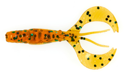 Твистеры съедоб. искусст.  LJ Pro Series Curly Shrimp 3,0in (07.62)/PA19 10шт.