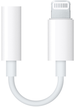 Адаптер Apple Lightning (MMX62ZM/A) — разъём 3,5 мм