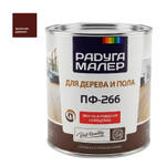 Эмаль ПФ-266 РАДУГА красное дерево  2,7кг