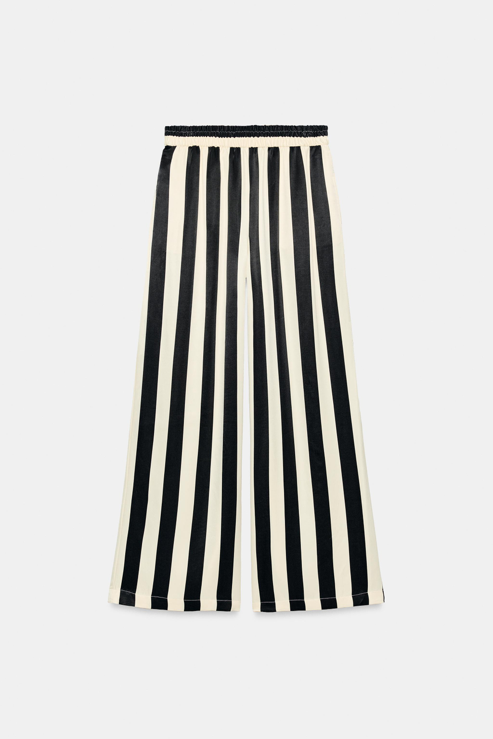 ШИРОКИЕ БРЮКИ В ПОЛОСКУ — ZARA