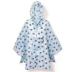 Дождевик mini maxi leaves blue