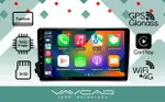 Магнитола для SsangYong Actyon 2005-2010, Kyron, Actyon Sports 2006-2016 - Vaycar VA69-0158 на Android 13, Быстрая, 4G SIM-слот