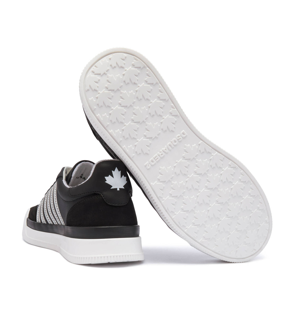 Кожаные кроссовки Dsquared2 - графитовый(SNM0342 11100001)