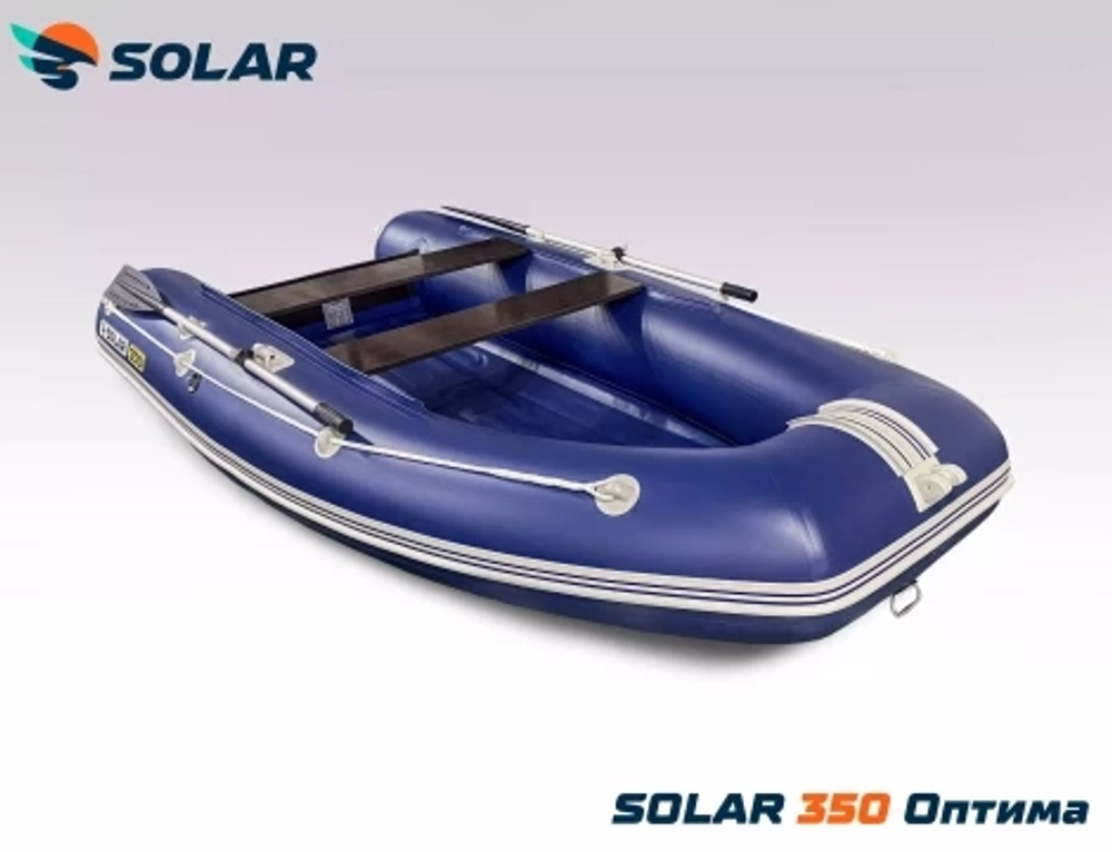 Лодка надувная моторная solar-350 к (оптима)