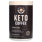 RAPIDFIRE, Keto Coffee, оригинальная смесь, растворимый, средней обжарки, 225 г (7,93 унции)