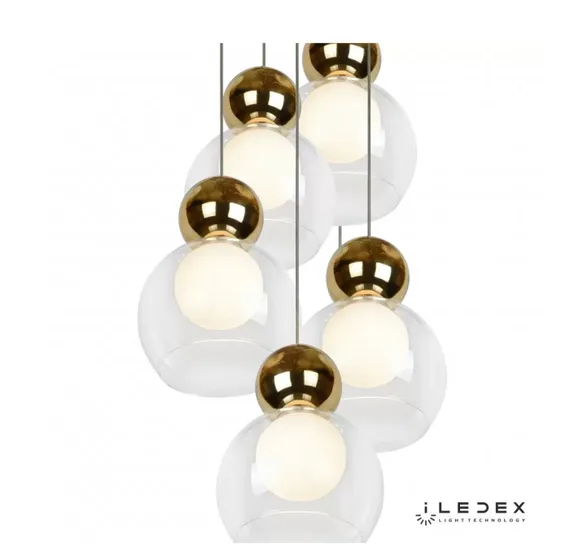Подвесной светильник Blossom C4476-5R GL iLedex