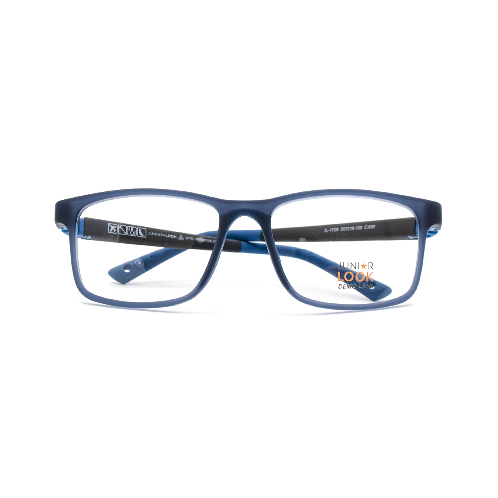 Оправа вайфайер juniorlook 1728 c.690 с футляром синяя матовая