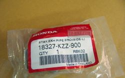 18327-KZZ-900. STAY, EX. PIPE PROTECTOR. Honda CRF250L-M 2012-2016