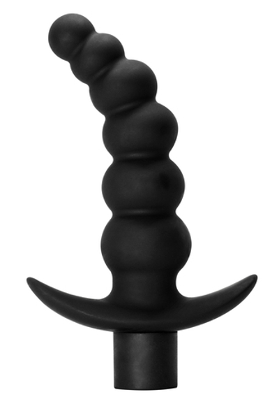 Анальная пробка с вибрацией Spice it up Ecstasy Black 8009-01Lola
