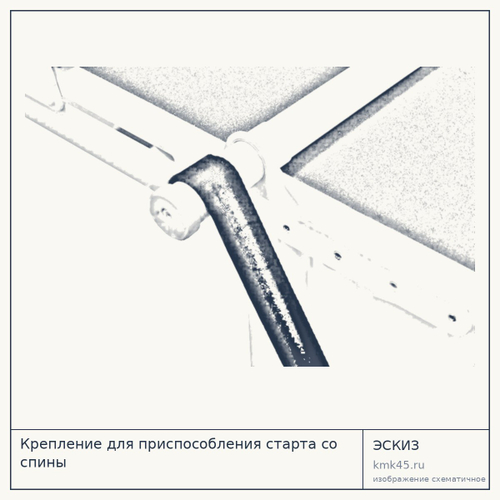 Крепление для приспособления старта со спины — от 5 300 ₽