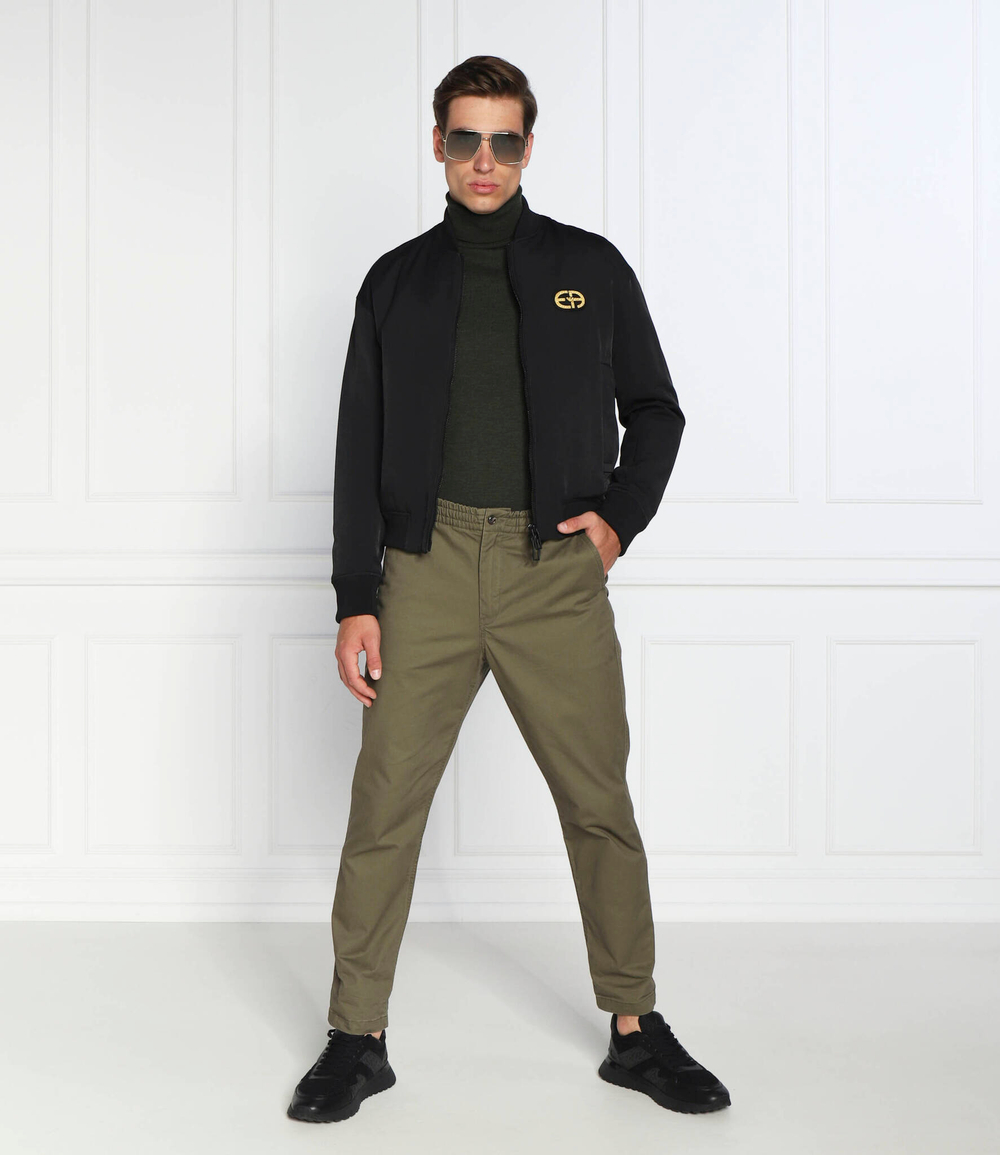 куртка бомбер Emporio Armani - черный(6L1BM2 1NKTZ)