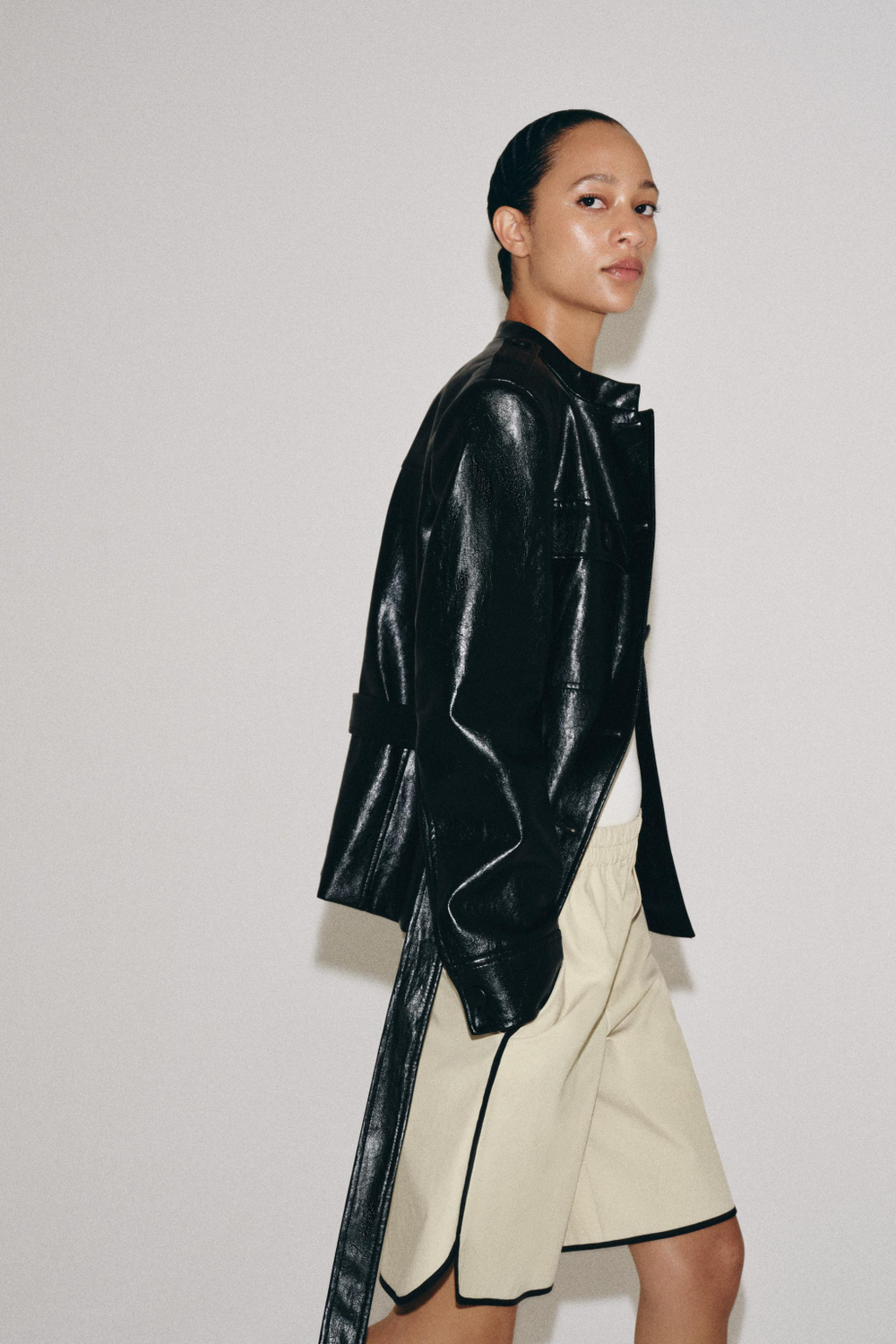 КУРТКА ИЗ ИСКУССТВЕННОЙ КОЖИ — ZW COLLECTION — ZARA