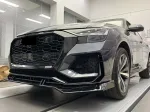 Губа переднего бампера в стиле RSQ8 для AUDI Q8 4M 2019 - 2023 Ауди обвес