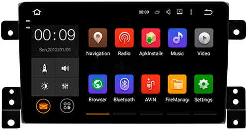 Магнитола для Suzuki Grand Vitara 2005-2016 - AIROC 2K RX-3503 Android 13, Быстрая, QLed+2K, CarPlay, SIM-слот