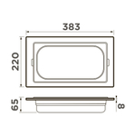 Контейнер Omoikiri DC-05-1-IN