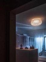 Ceiling design lamp CABOCHE piccola by Foscarini (Clear)