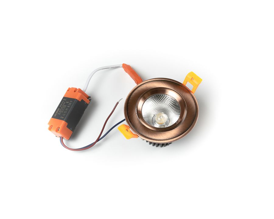 Светильник точечный L8809COB-5W-Copper