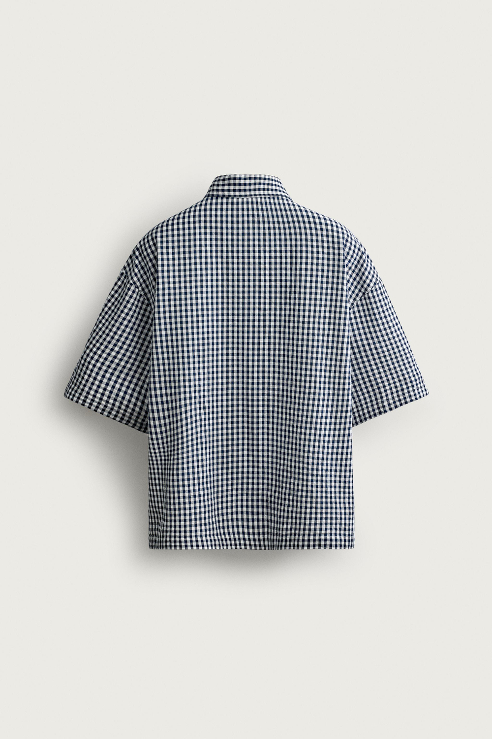 РУБАШКА С НАШИВКАМИ RELAXED FIT — ZARA