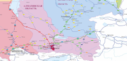 Карта «Автомобильные дороги Республики Казахстан» 150 х 230 см( 2026 год)