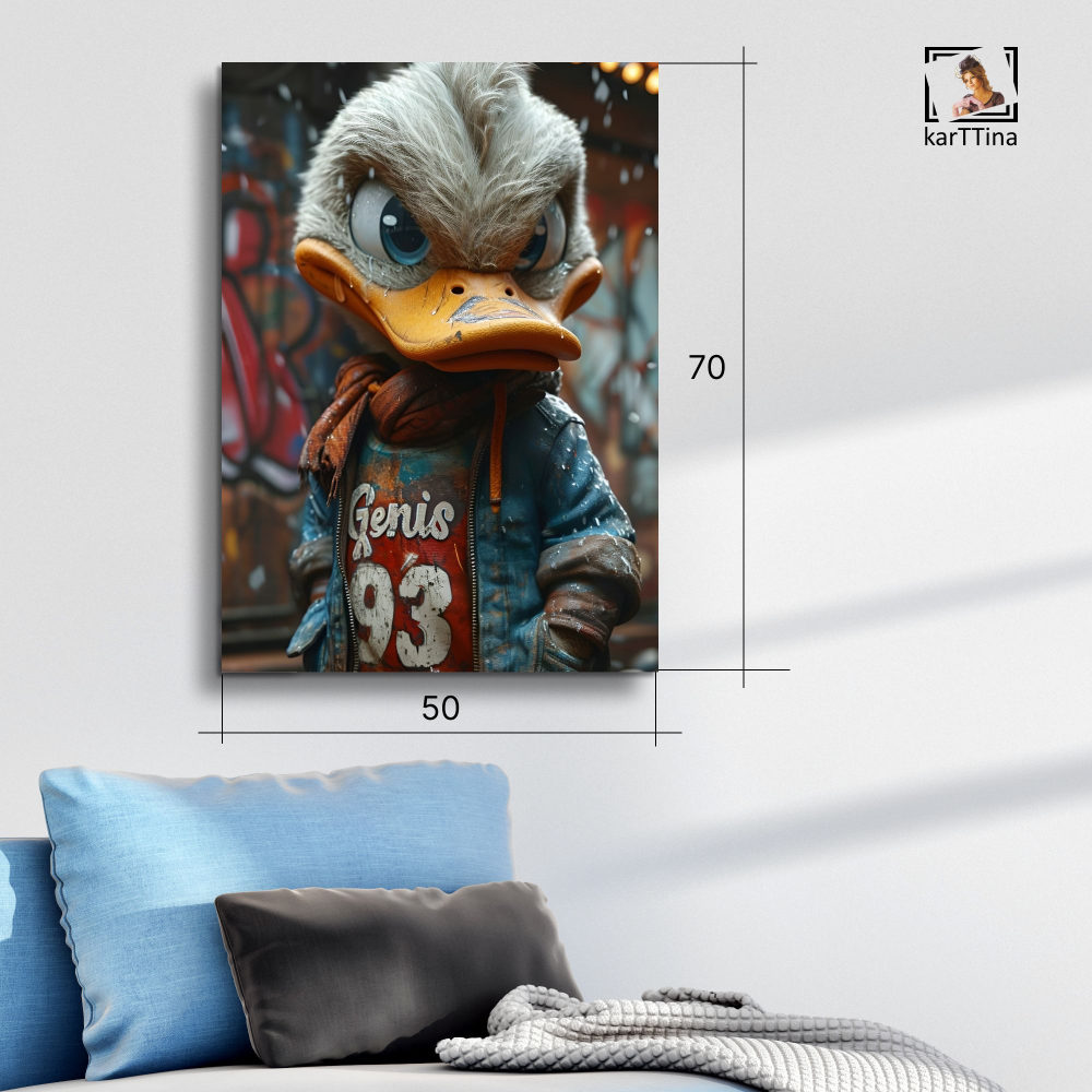 Картина на стену "Donald Duck" 50х70см 1шт.