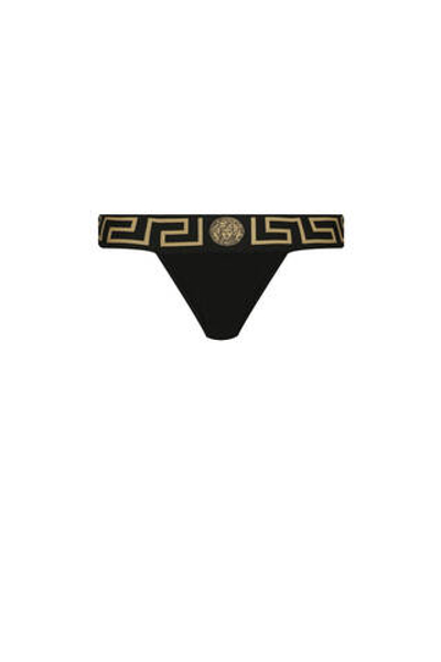 стринги Versace - черный(AUD01042 A232741)