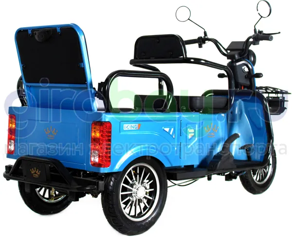 Электроскутер IKINGI SIBTRIKE MAX 1000W (60V/25Ah) фото №9