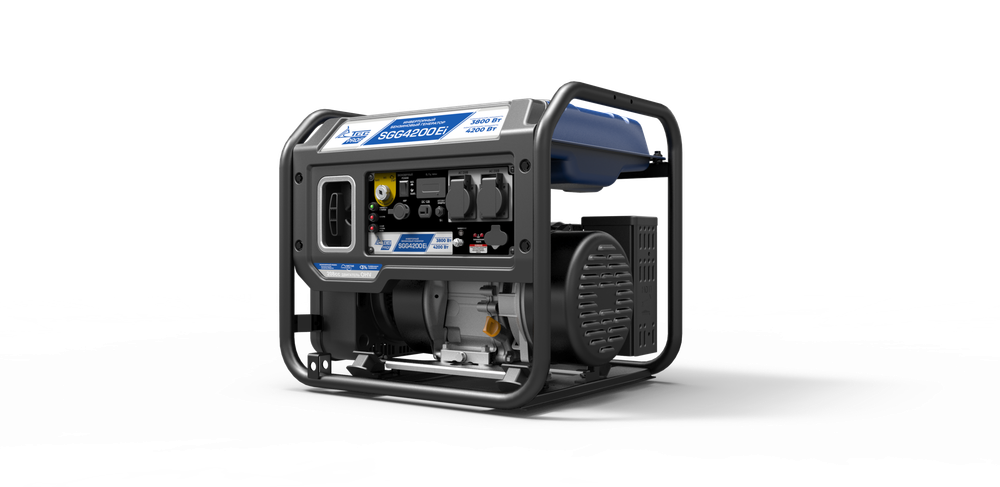 Бензогенератор инверторный ТСС SGG 4200Ei - [3.8 кВт / 220В] эл. старт