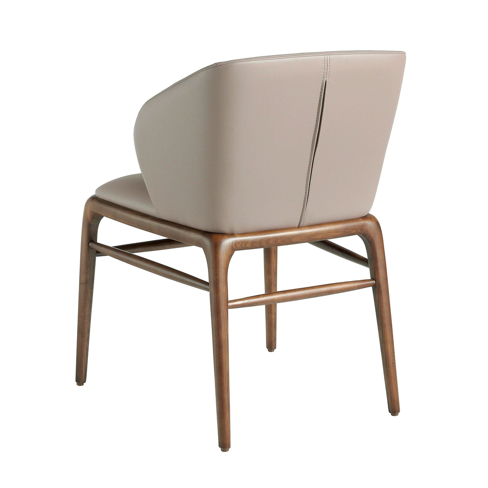 Стул Angel Cerda CH16111 /4065 из экокожи цвета норки