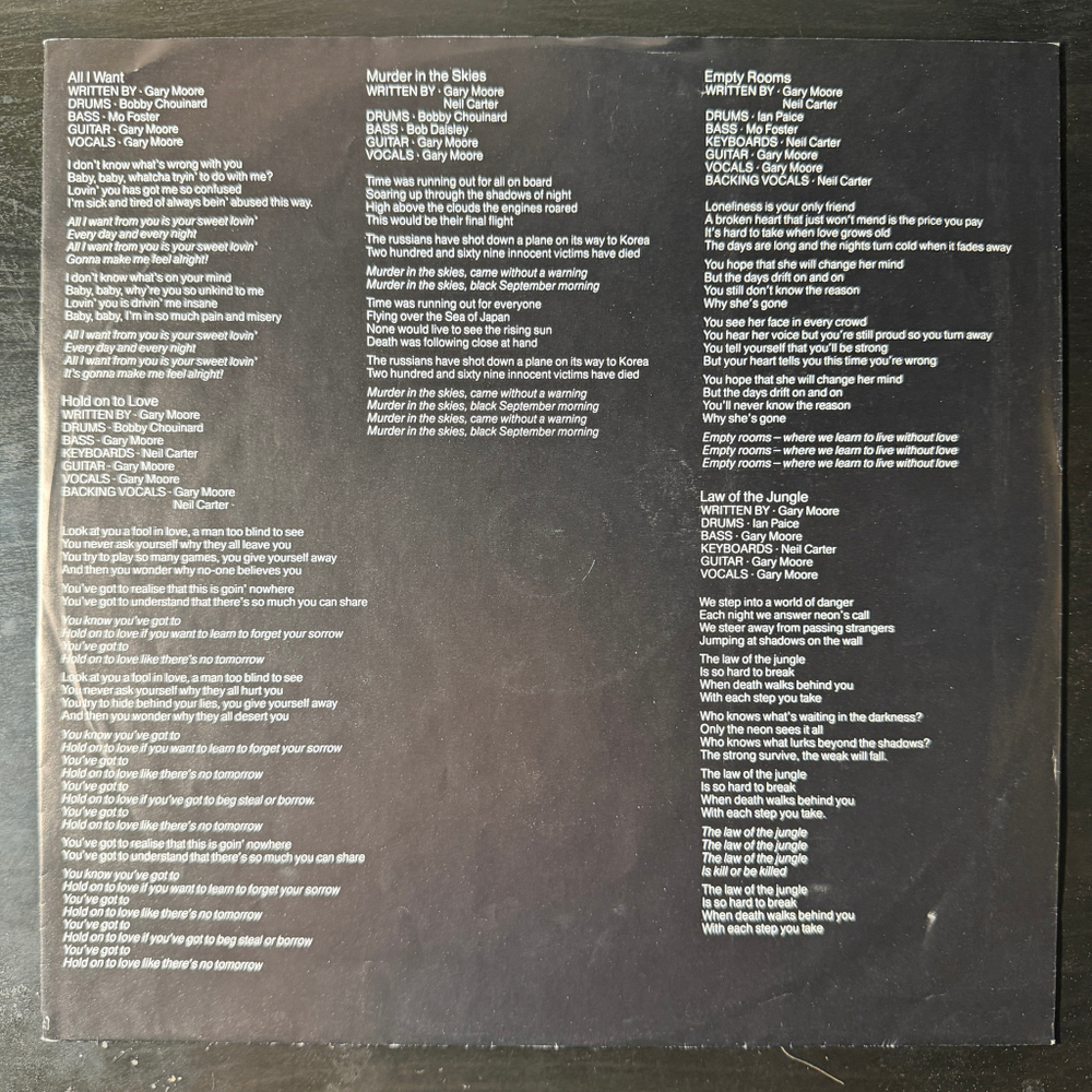 Gary Moore - Victims Of The Future (Германия 1984г.)