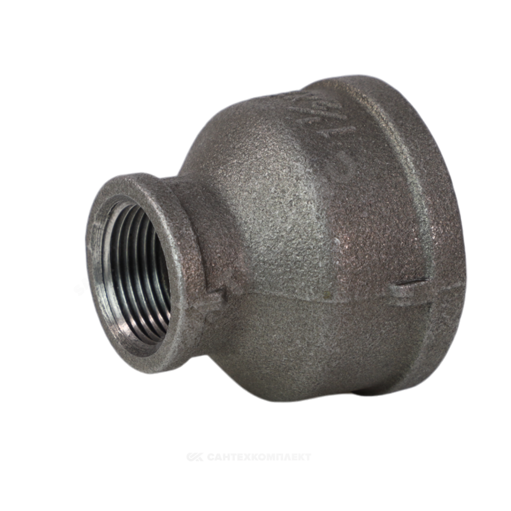 Муфта переходная чугун Ду 20х15 (3/4"х1/2") ВР Fittex PLUS