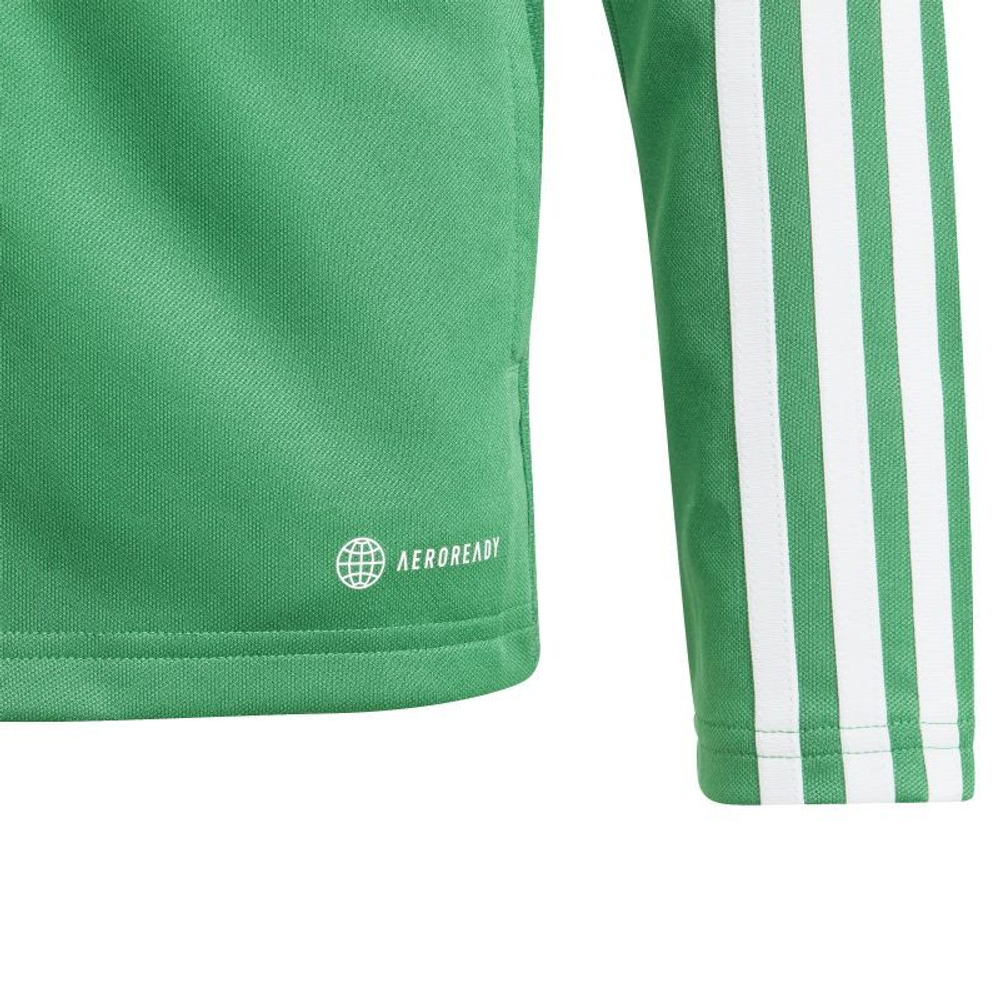 Кофта для мальчика теннисная Adidas Trio 23 League Jacket - team green