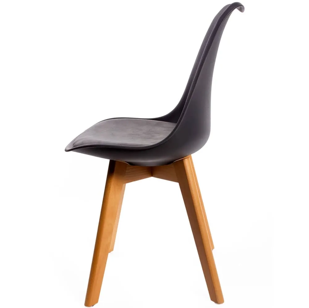 Комплект из 2-х стульев Eames Bon чёрный