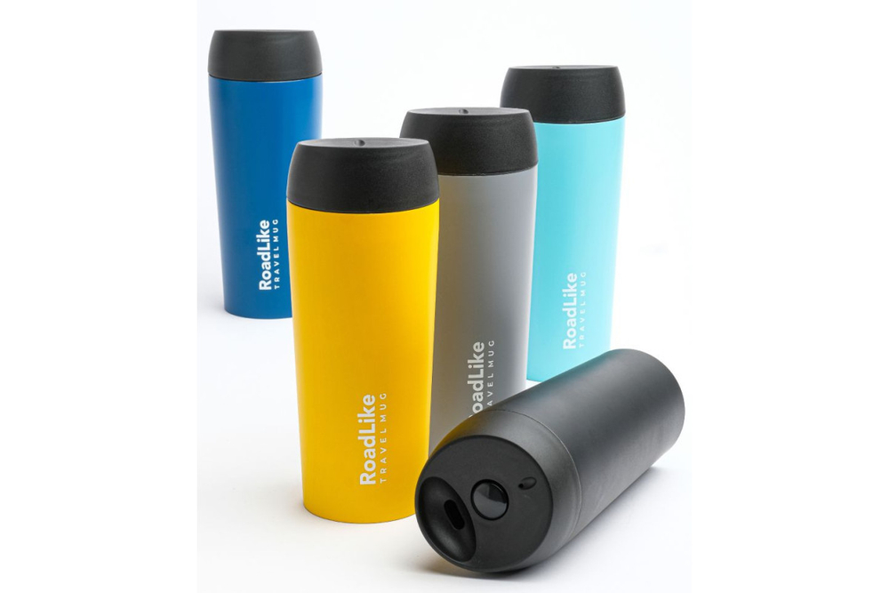 Термокружка RoadLike Travel Mug 450мл, серый