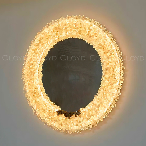 Зеркало Cloyd EDEL-C Mirror / выс. 70 см - кварц - хром (арт.50189)