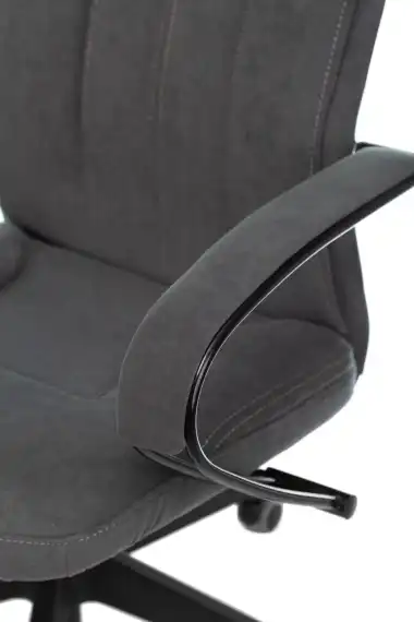 Кресло эргономичное Бюрократ CH-608Fabric темно-серый Alfa 44 крестов. пластик